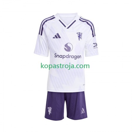 Billiga Fotbollströjor Manchester United Barn Borta tröja 2025/26 Kortärmad